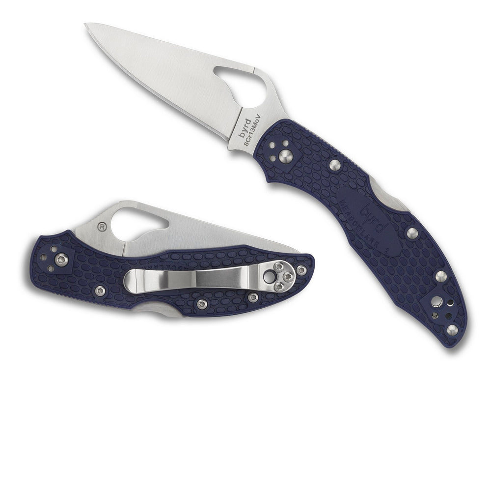 Byrd Meadowlark2 Folder 2.9 in Plain Blade Black FRN Handle