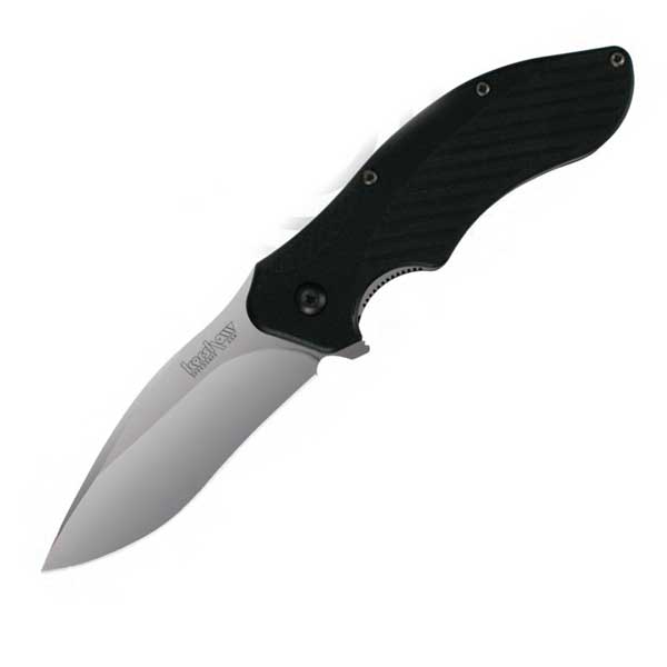 Kershaw Clash Assisted 3.25 in Bead Blast Combo GFN Handle